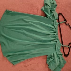 7th Avenue New York & Company New teal top size xsmall